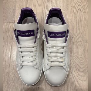dolce and gabbana Purple Portofino Sneaker